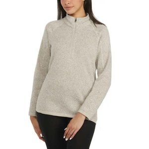 NWT Storm Pack Ladies' Sweater Fleece Quarter Zip